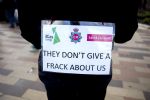 Salford Shopping Centre Anti Fracking Campaign